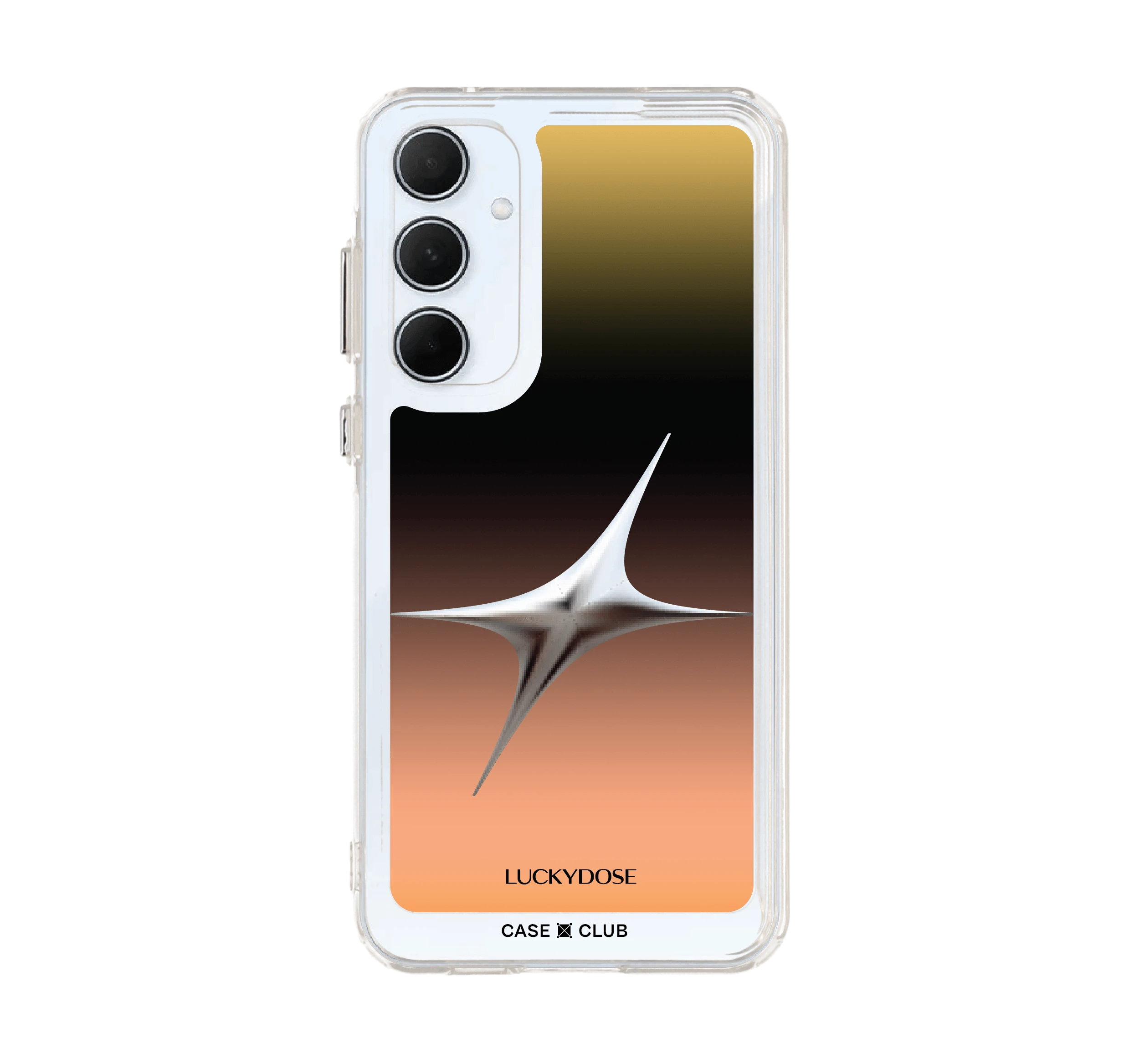 เคสใส samsung a55 luckydose สีมงคลวันพุธ (กลางวัน)